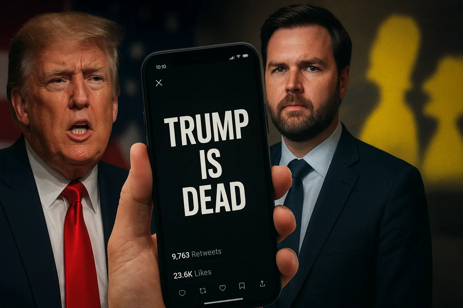 Trump Dead :Following JD Vance’s ‘Devastating Loss’ Comment, a Viral Movement Emerges