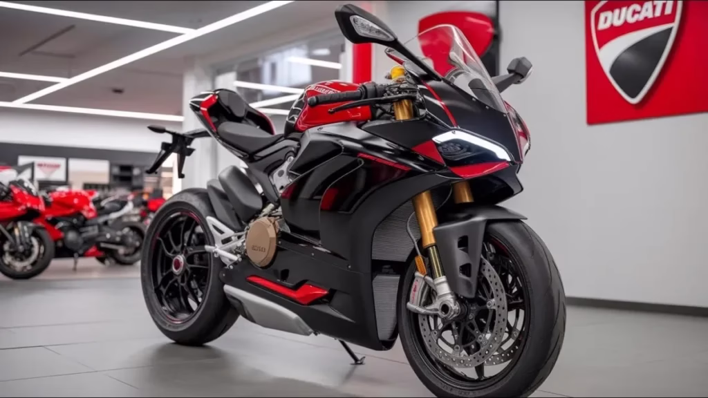 Ducati Panigale V4 2025 Unleashed – 215HP Monster with MotoGP DNA & Futuristic Design! 13 Ducati Panigale V4 2025